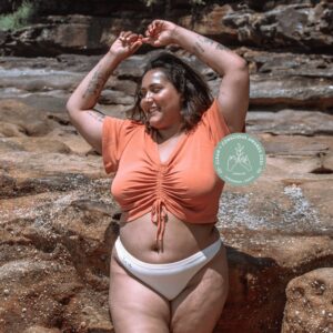 Powerpants Organic Cotton Thong - Pearl