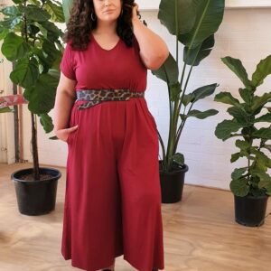 Relaxed Jumpsuit // Rouge