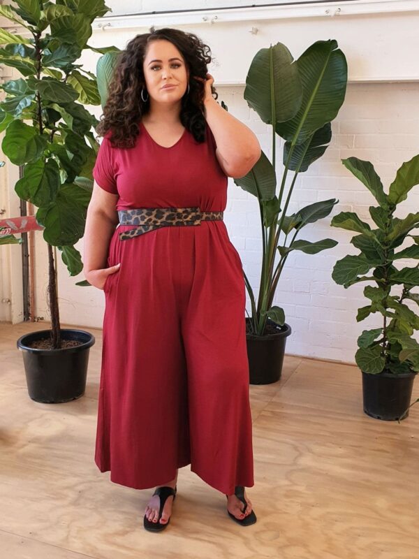Relaxed Jumpsuit // Rouge