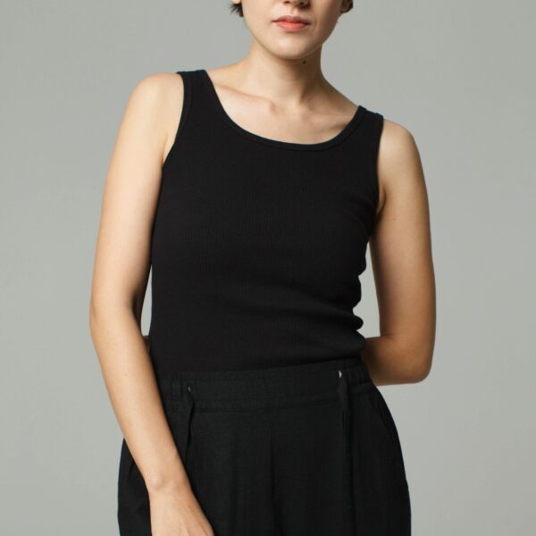 Ribbed Tank Top - Image 2