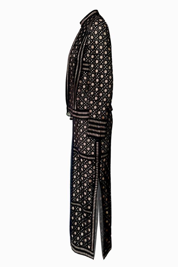Caning Cutwork Jacket - Image 12