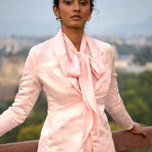 Pink Bow Blouse