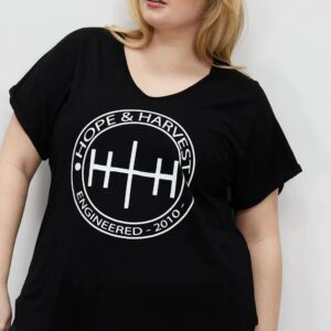 Signature Round Logo Tee Black