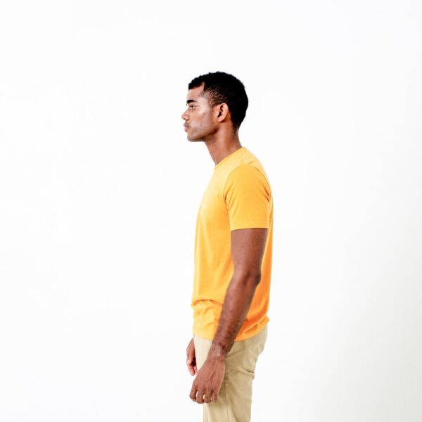 SMFF Men's T-Shirt | Mustard - Image 8