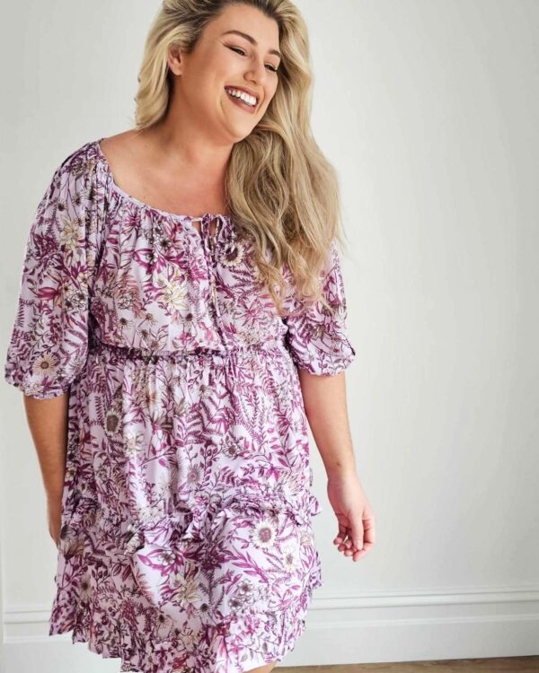 Stevie Dress // Pink Wildflower PRE-SALE - Image 5
