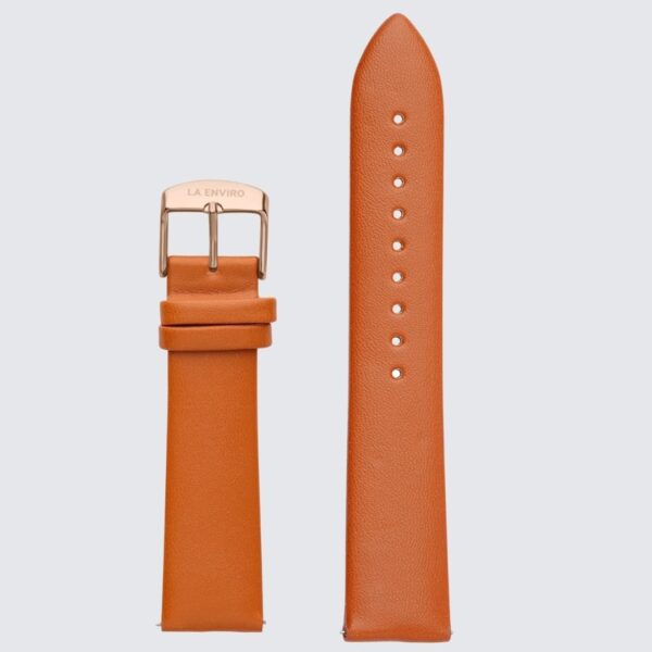 Tan Unstitched Watch Strap | 20MM - Image 2