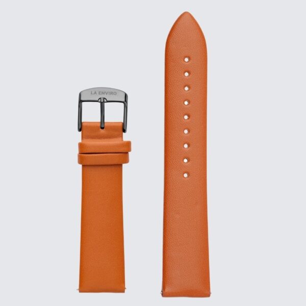 Tan Unstitched Watch Strap | 20MM - Image 4