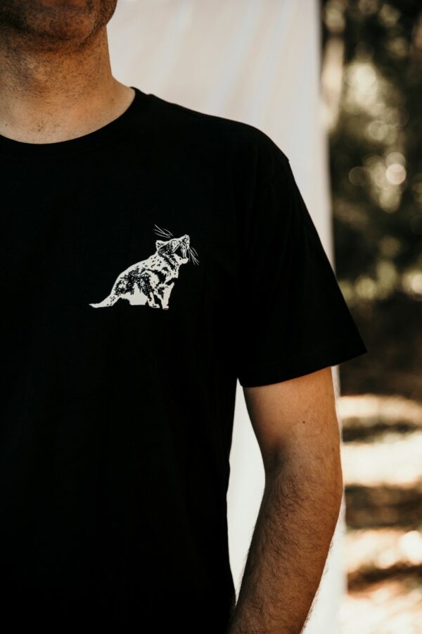 TASSIE DEVIL Pocket Organic Tee - Image 2