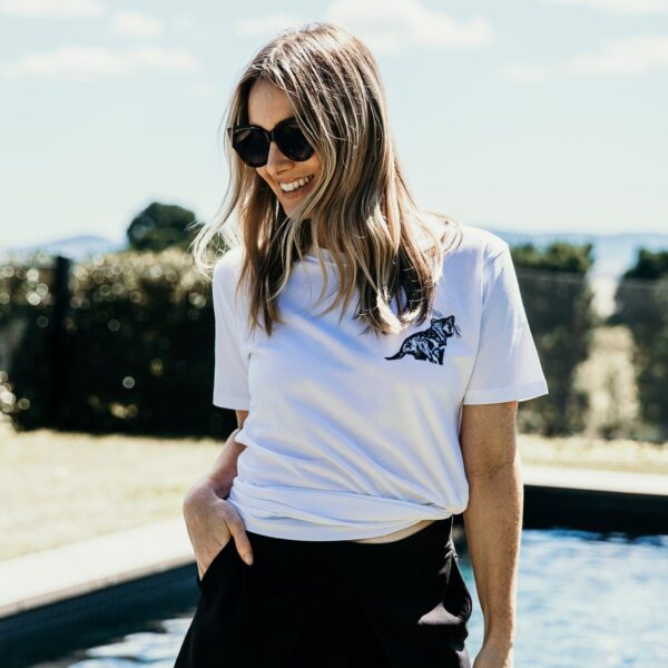 TASSIE DEVIL Pocket Organic Tee - Image 4