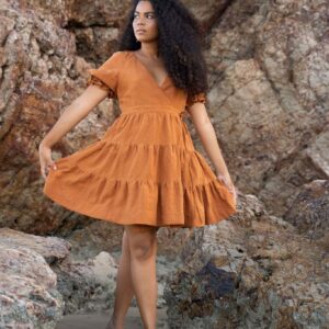 The Bodhi Dress - Terracotta
