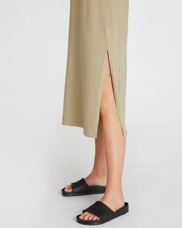 The Boxy Tee Dress | Oak - Image 14