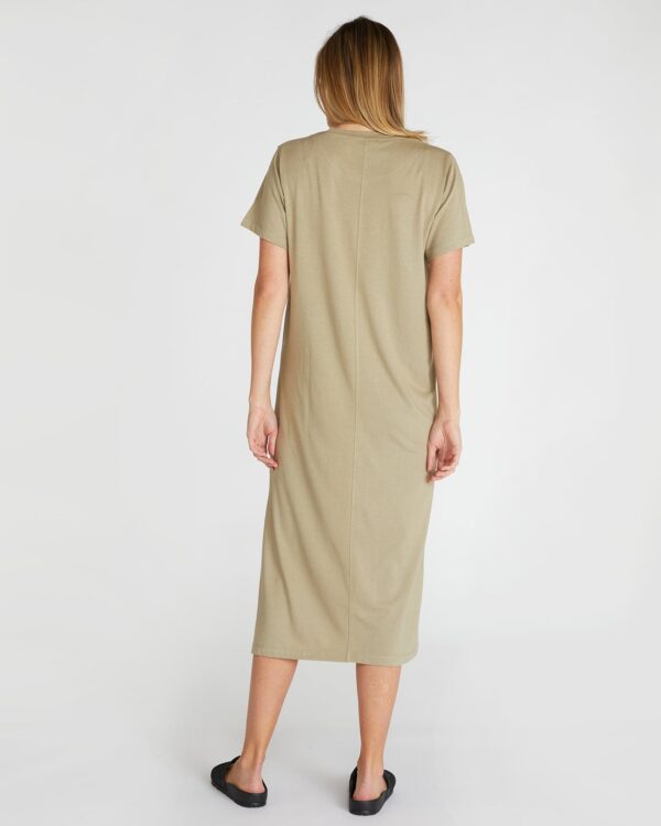 The Boxy Tee Dress | Oak - Image 11
