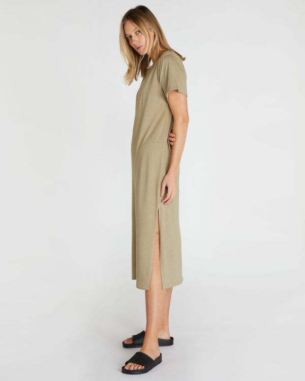 The Boxy Tee Dress | Oak - Image 8