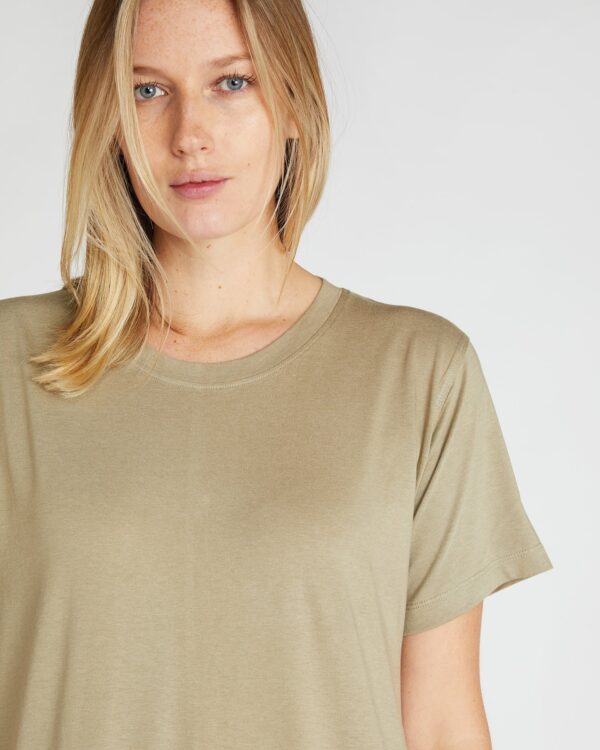 The Boxy Tee Dress | Oak - Image 13