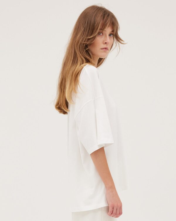 The Boyfriend Tee | White - Image 5