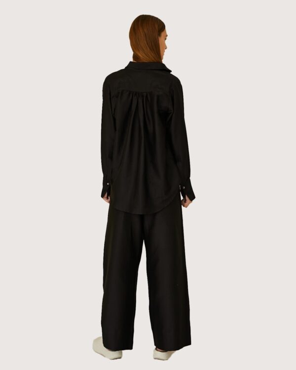 The Chanderi Pant | Black - Image 2