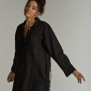 The Hemp Short Shirt Dress | Iron