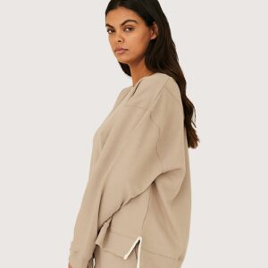 The Light Terry Sweat | Latte