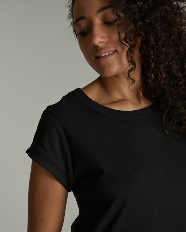 The Long Tee Dress | Vintage Black - Image 4