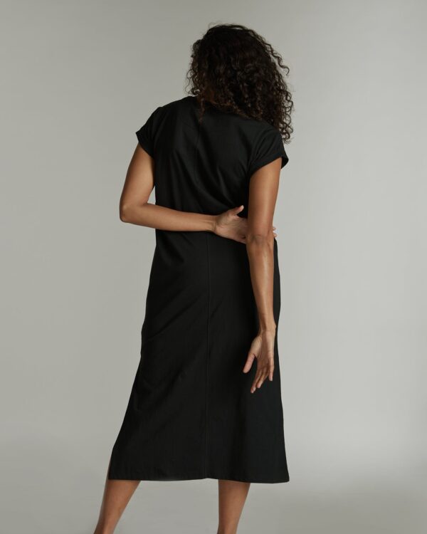 The Long Tee Dress | Vintage Black - Image 2