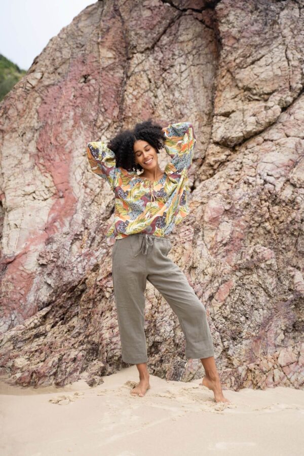 The Shanti Blouse - Multiprint - Image 9