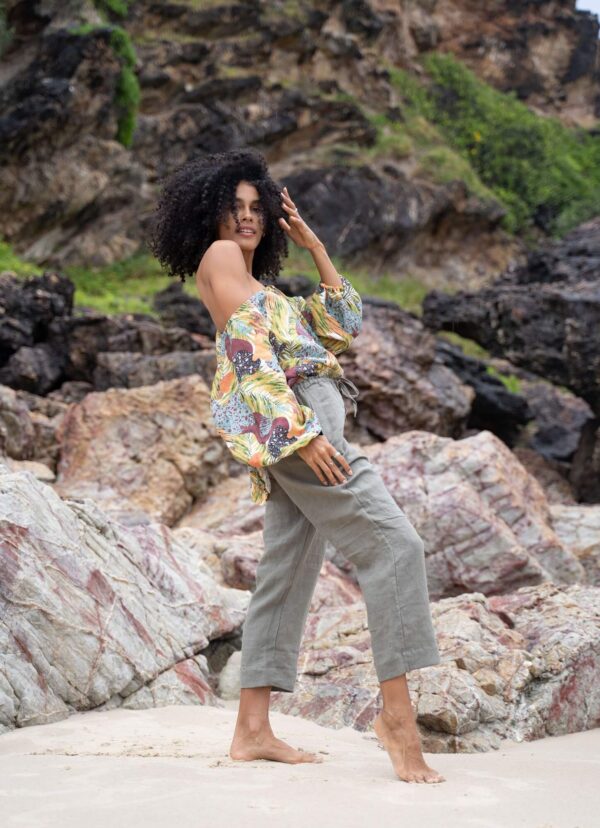 The Shanti Blouse - Multiprint - Image 4