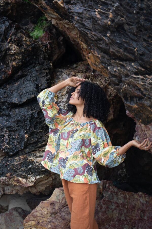 The Shanti Blouse - Multiprint - Image 5