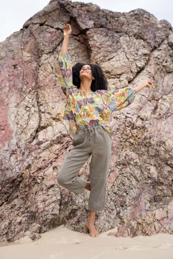 The Shanti Blouse - Multiprint - Image 7