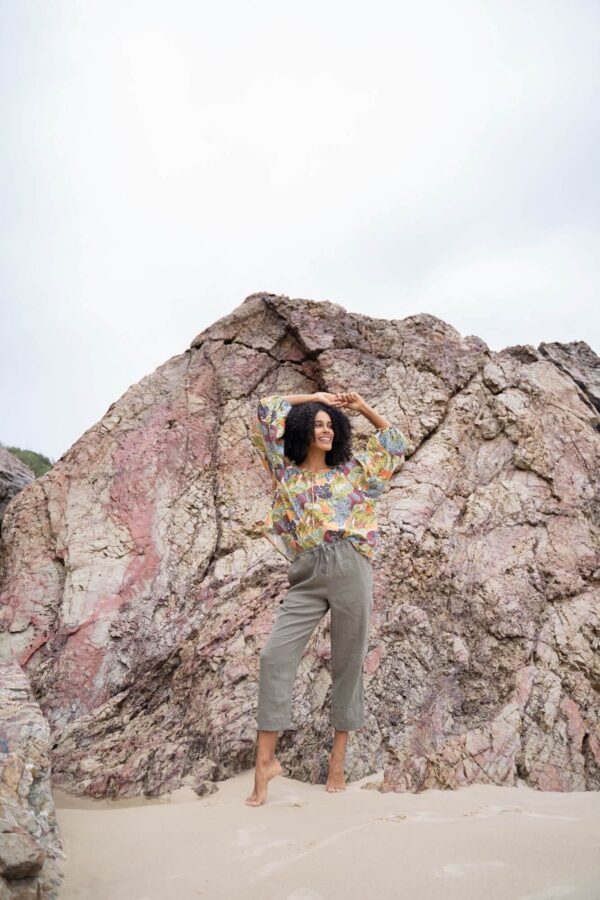 The Shanti Blouse - Multiprint - Image 6
