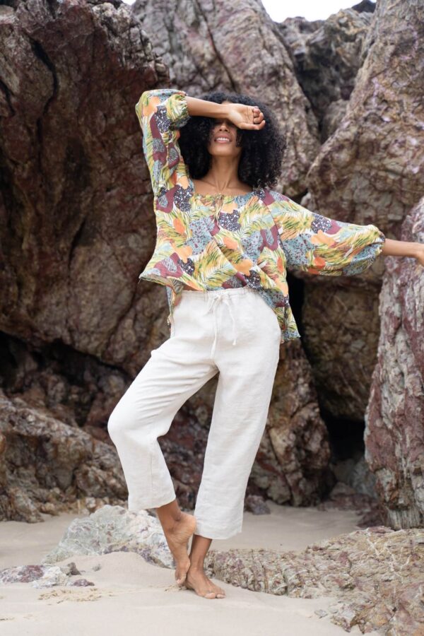 The Shanti Blouse - Multiprint