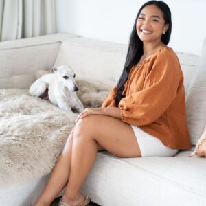 The Shanti Blouse - Terracotta