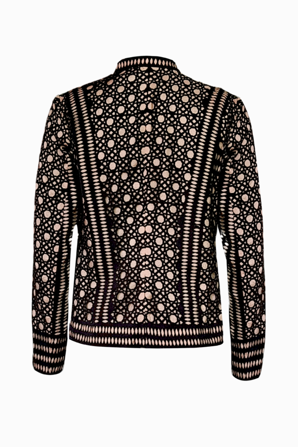 Caning Cutwork Jacket - Image 14