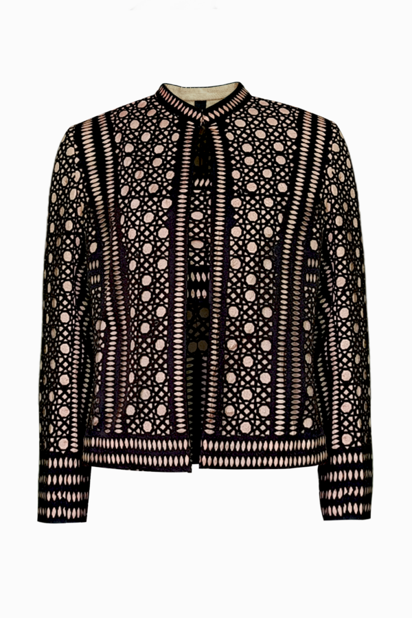 Caning Cutwork Jacket - Image 13