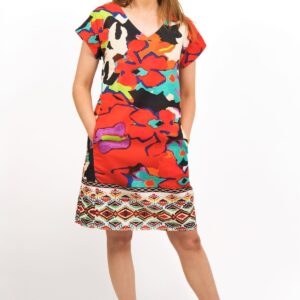 TULA PRINTED SHIFT DRESS