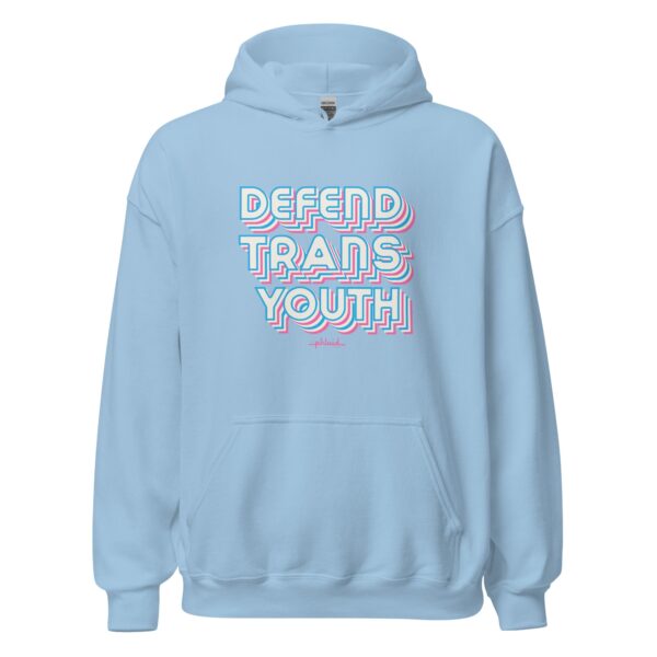 Defend Trans Youth Hoodie - Image 4