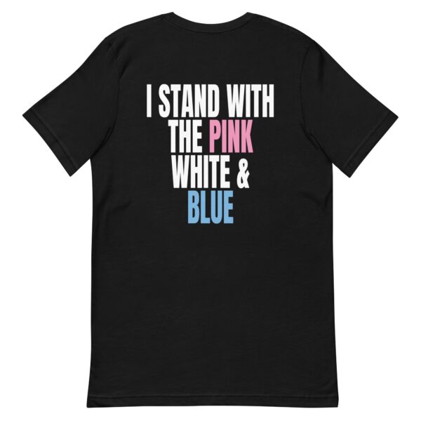 Pink White and Blue Tee - Image 2