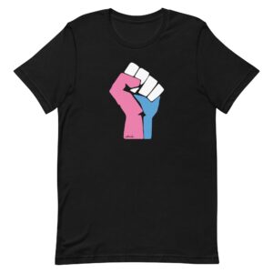 Pink White and Blue Tee