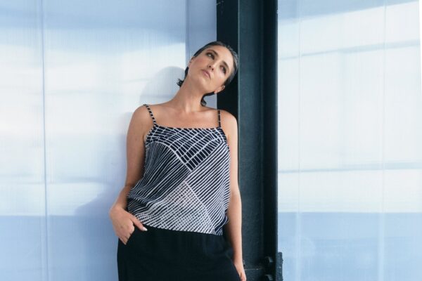 Washable Printed Silk Camisole - Image 3
