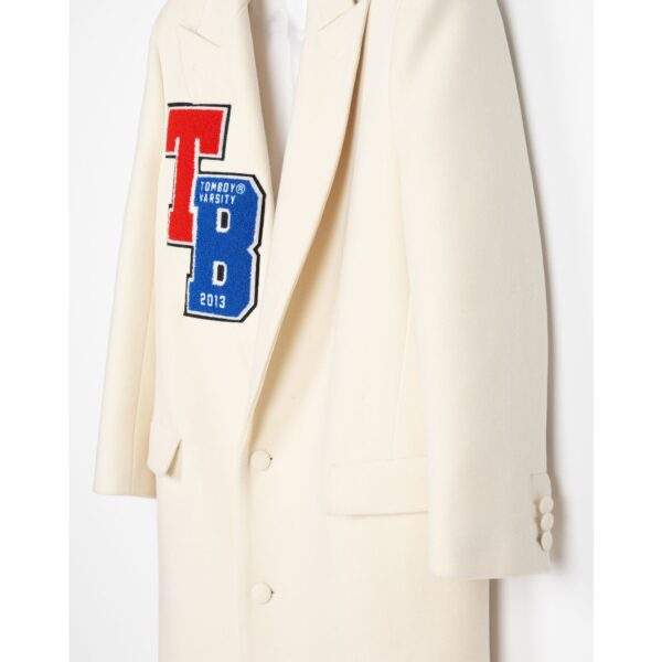 VARSITY IVORY COAT - Image 5