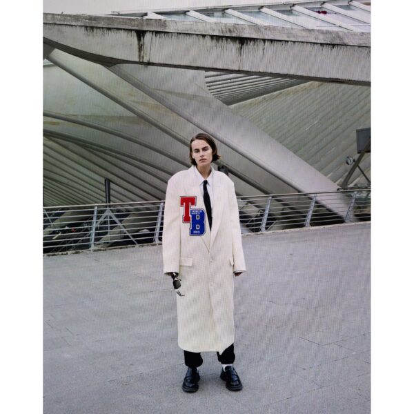 VARSITY IVORY COAT - Image 6