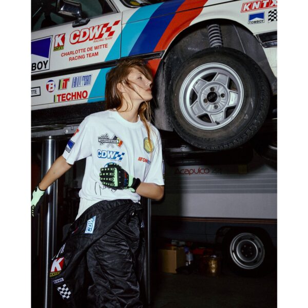 RACING WHITE TEE - Image 2