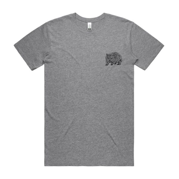 WOMBAT Pocket Unisex Tee - Image 6