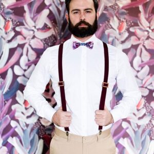 Wooden Suspenders - Ethan