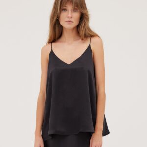 The Silk Camisole | Black