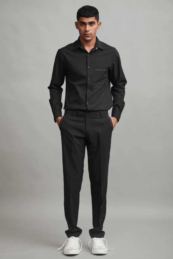 Black Staple Shirt - Image 2