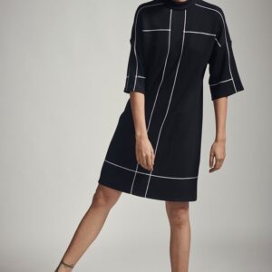 High Neck Dress