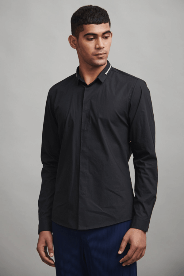 Zip Collar Shirt - Image 2