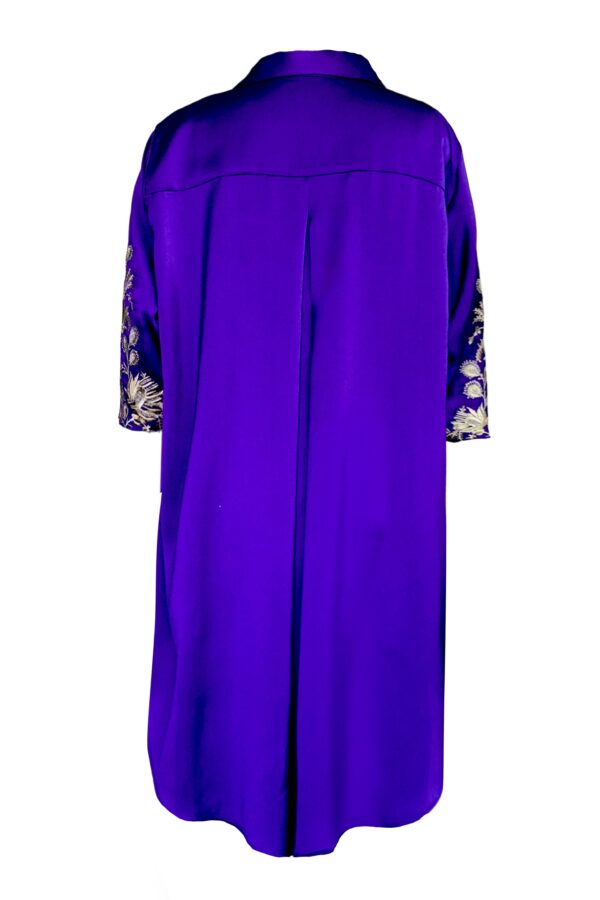 Asymmetric Embroidered Top - Image 3