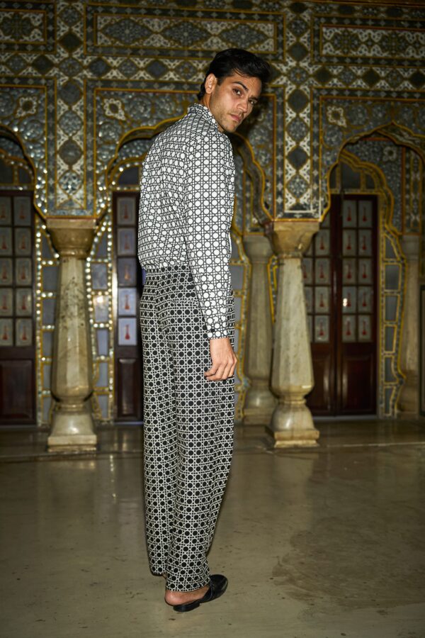 Rattan Embroidered Shirt and Pant - Image 3
