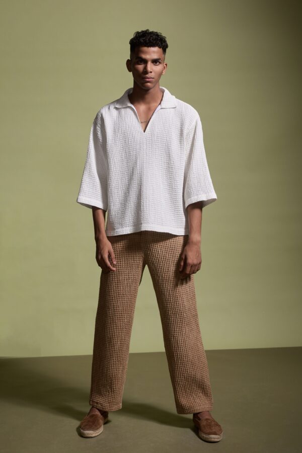 Waffle Popover Shirt - Image 17